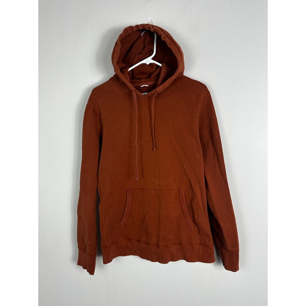 Reigning Champ Canada Brown Hoodie Mens Sz Medium Hooded‎ Sweatshirt 100% Cotton